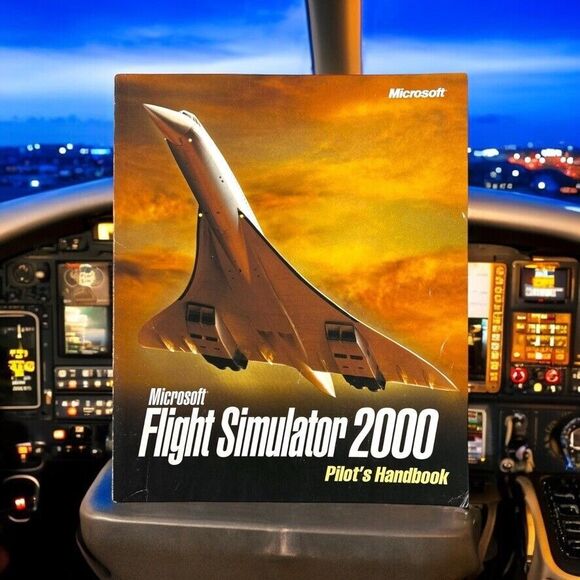 Microsoft Flight Simulator 2000 Pilot's HANDBOOK ONLY Manual Instruction NO GAME - Picture 14 of 14